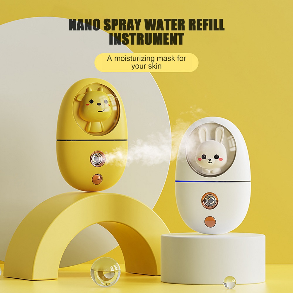 Face Steamer - Cartoon 35ML Mini Gezichtsbevochtiger Gezicht Nano