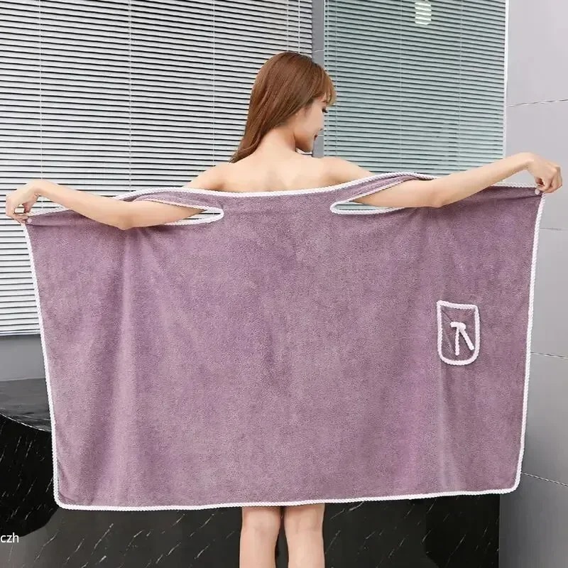 Spa Towel - Damesbadhanddoeken Meisjes Draagbaar 135*80Cm Sneldrogend Baden