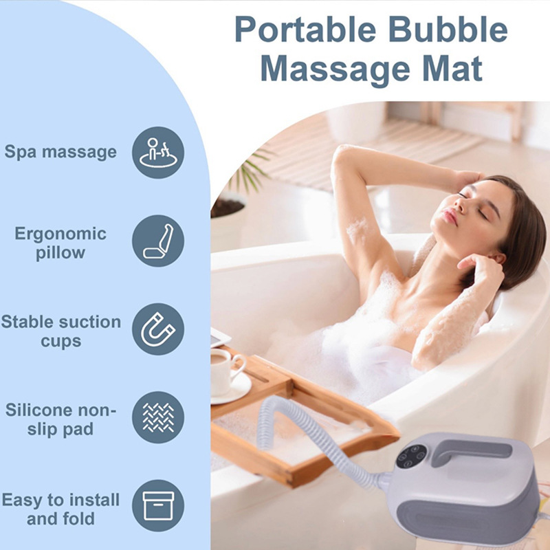 SPA-badmat met bubbelmassage e - Spa Massager recensie en prijs