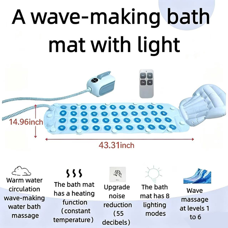 SPA-badmat met bubbelmassage e - Spa Massager recensie en prijs
