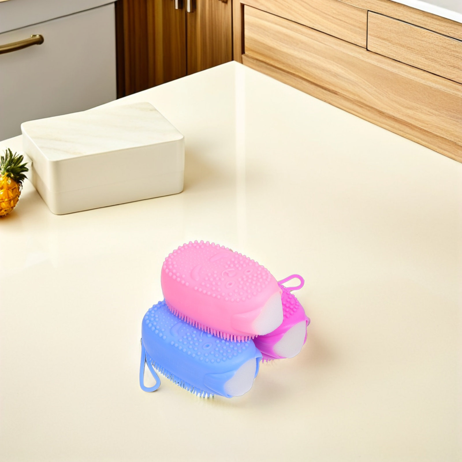 3 stuks siliconen lichaamsbors - Body Brush recensie en prijs