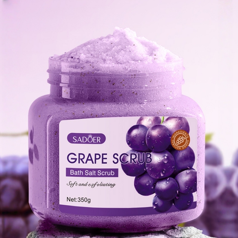 Druivenbadzoutscrub 350g, exfo - Bath Salts recensie en prijs